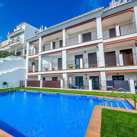 Modern 2 Bed Apartment With Pool In Frigiliana Eksteriør billede